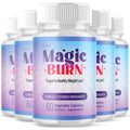 (5 Pack) Magic Burn Advanced Energy & Fitness Supplement Magicburn 300 Capsules