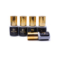 IB Super Plus Eyelash Extension Adhesive - Original Ibeauty Gold Cap Black Glue (5/10 Bottles)